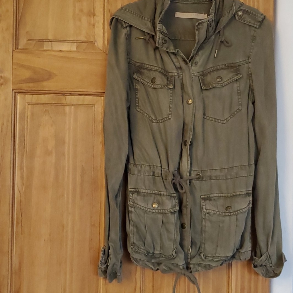 Army green jacket